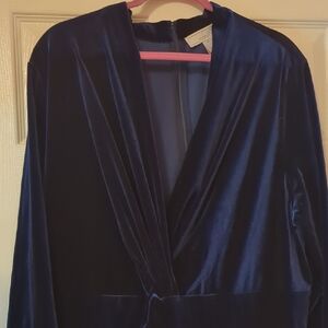 Monroe & Main Elegant Navy Dress
